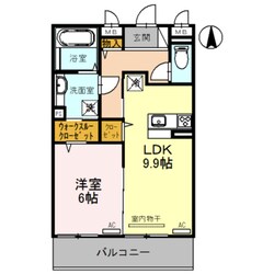 高井田駅 徒歩3分 3階の物件間取画像